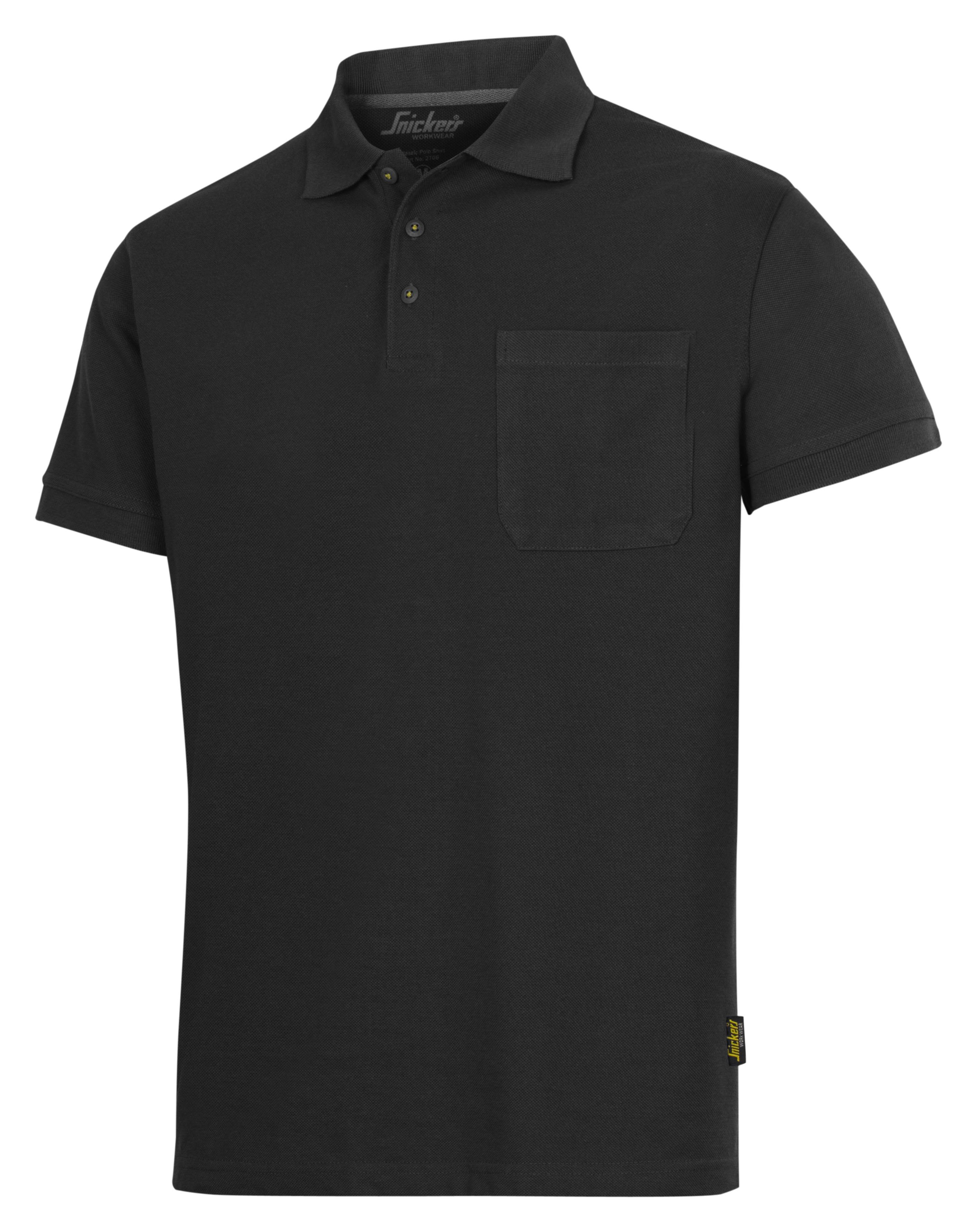 Snickers Workwear 2708 Poloshirt sort Sort