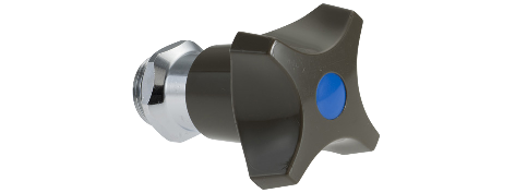 Mora 600280 Ventilöverstycke med ratt Blå