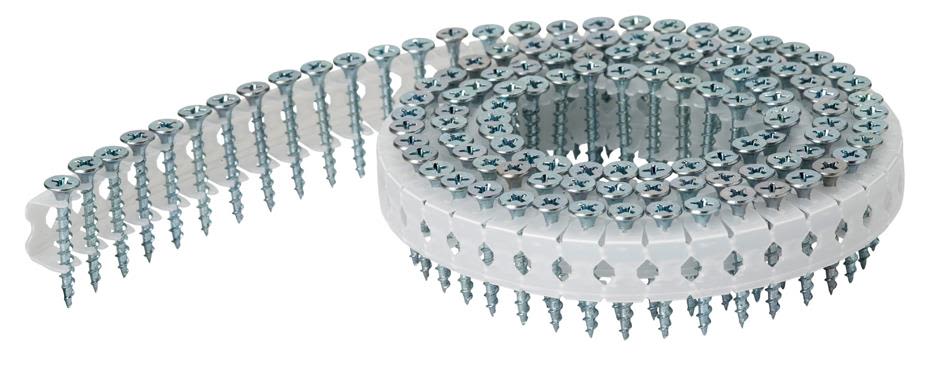Paslode 123885 Sponskrue rundbåndet, GN EFZ 4,3 x 42 mm, LCP65/LCP45.1, 5400-pakning