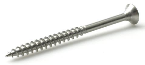 Schäfer & Peters 9047450100/60 Träskruv TFT A4 5 x 100/60 mm, 100-pack