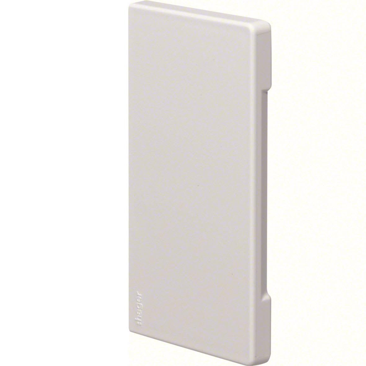 Hager BR6513069016 Ändstycke för fönsterbänkskanal, 68x130 mm