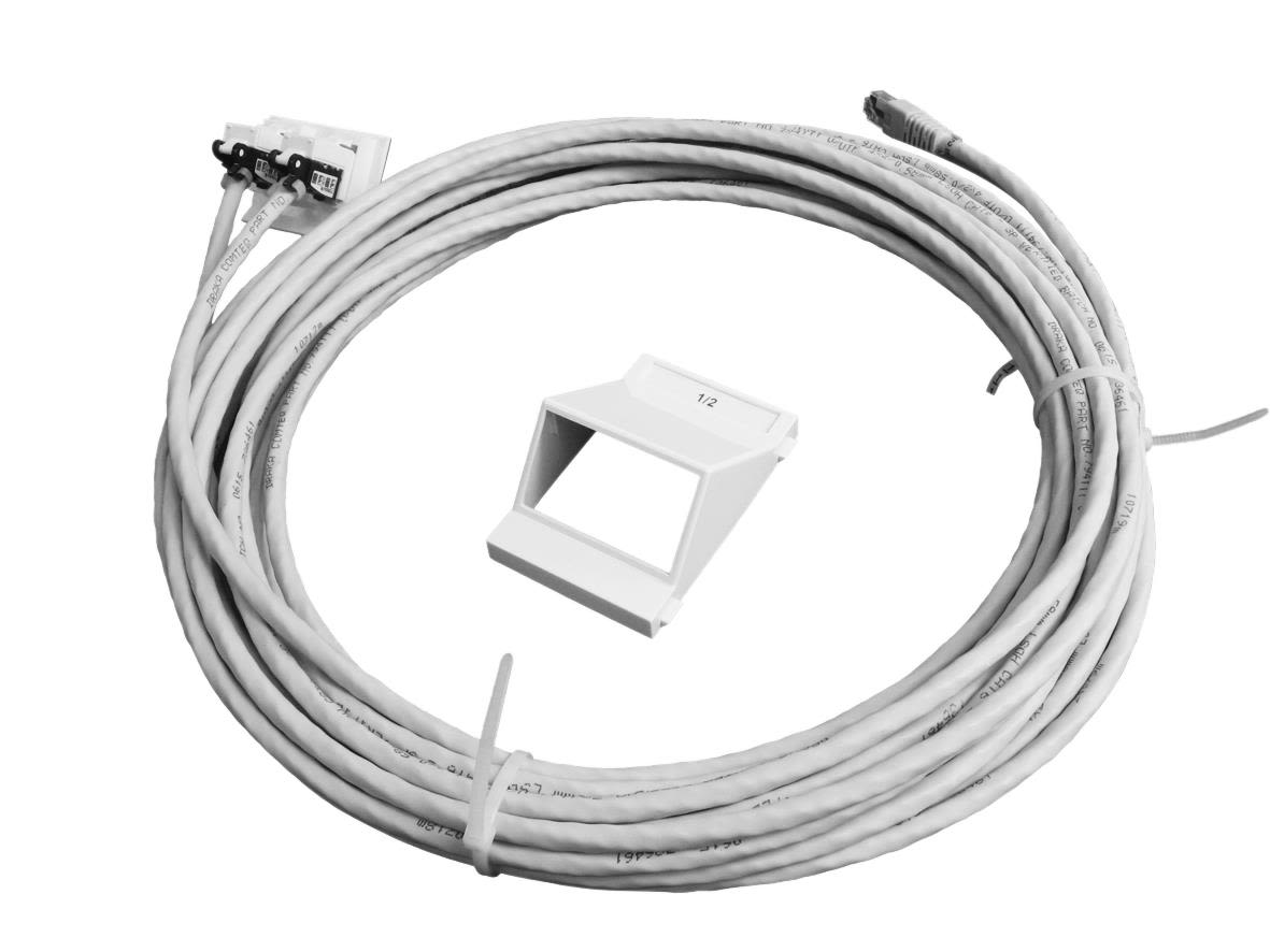 MP bolagen U131D Kablage 2xRJ45 Kat6 UTP