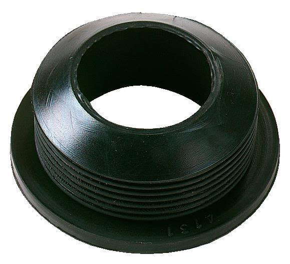 Purus 3106952 Gumminippel för plaströr, svart 43/32 mm