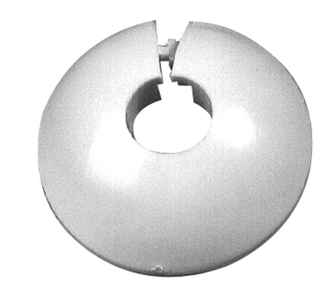 Faluplast 53600 Täckbricka kupig, låsbar, vit För rör dy. 15 mm
