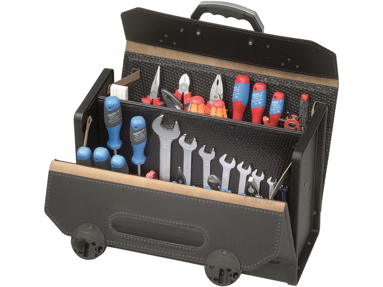 Parat 16000571 Verktygsväska 420x180x310 mm, läder
