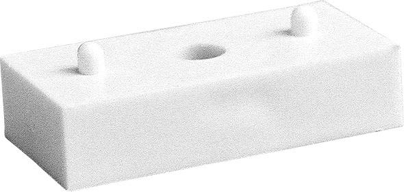 Faluplast 24311 Distanskloss för rörclips, 32-40 mm Grå