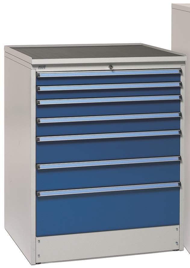 Treston 61407021 Hurts Typ 90/110-21, lådor (stycken x höjd mm): 1x150, 3x250