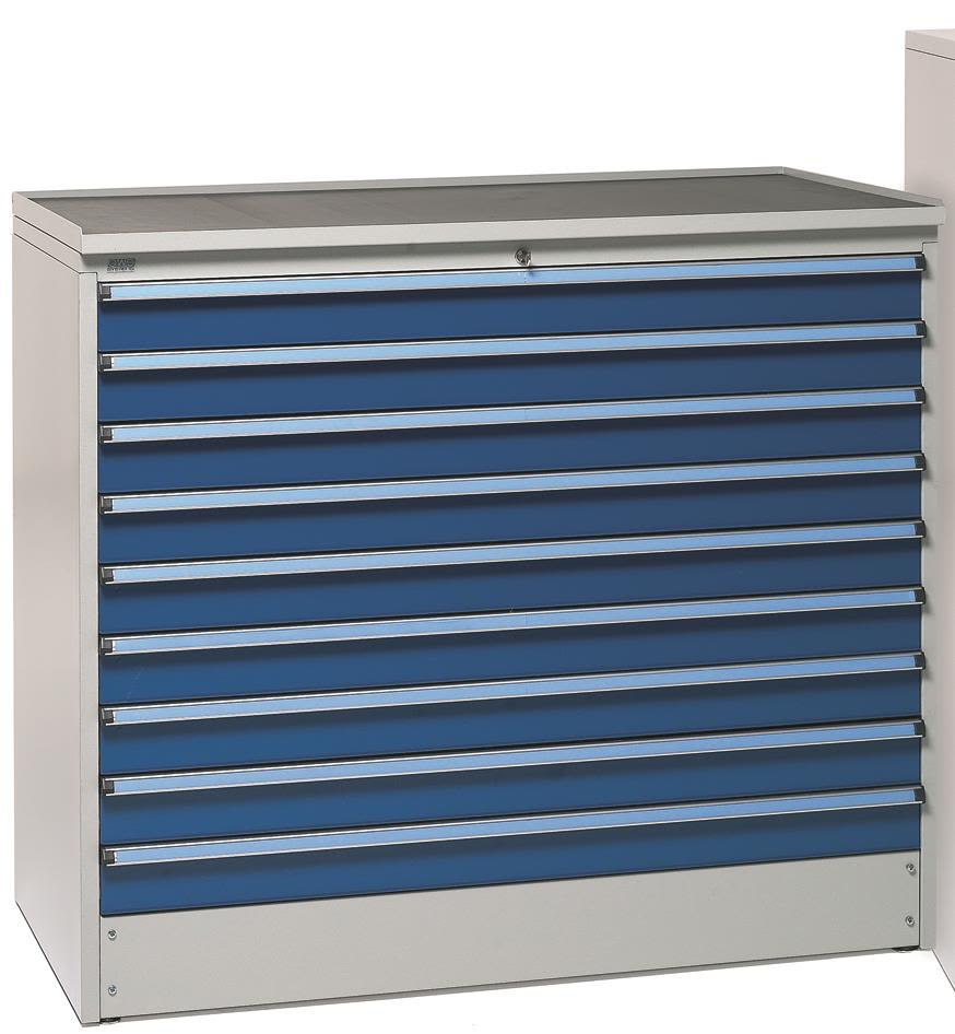 Treston 61507033 Hurts Typ 130/110-33, lådor (st x höjd mm): 1x100, 2x150, 2x250