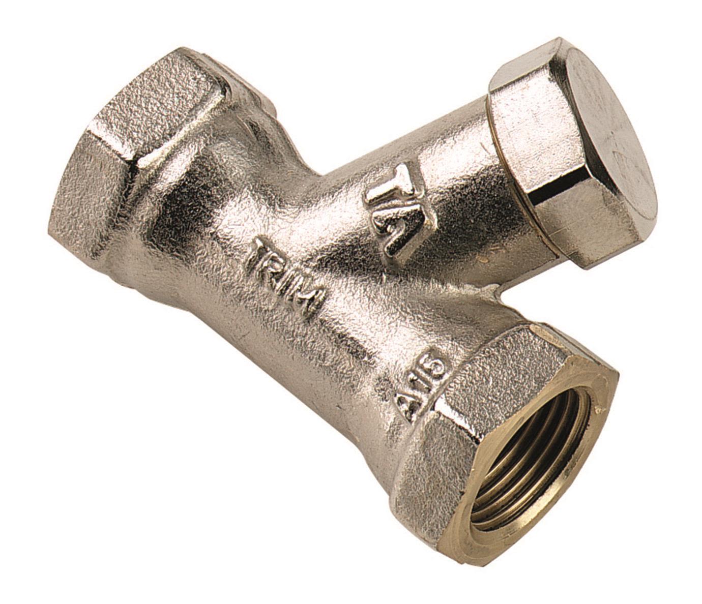 TA Trim Returventil rak, inv. gänga G10