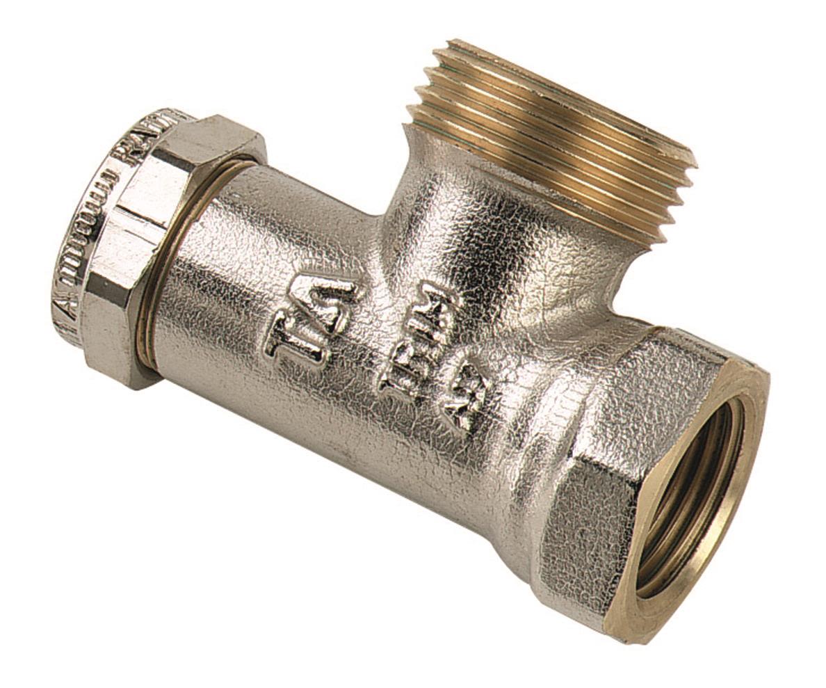 TA Raditrim Returventil vinkel G15