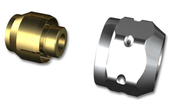 LK Systems AX16 FKR Kopplingsset 16 mm x 1/2