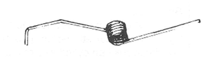ASSA 469064 Tryckfallsfjäder