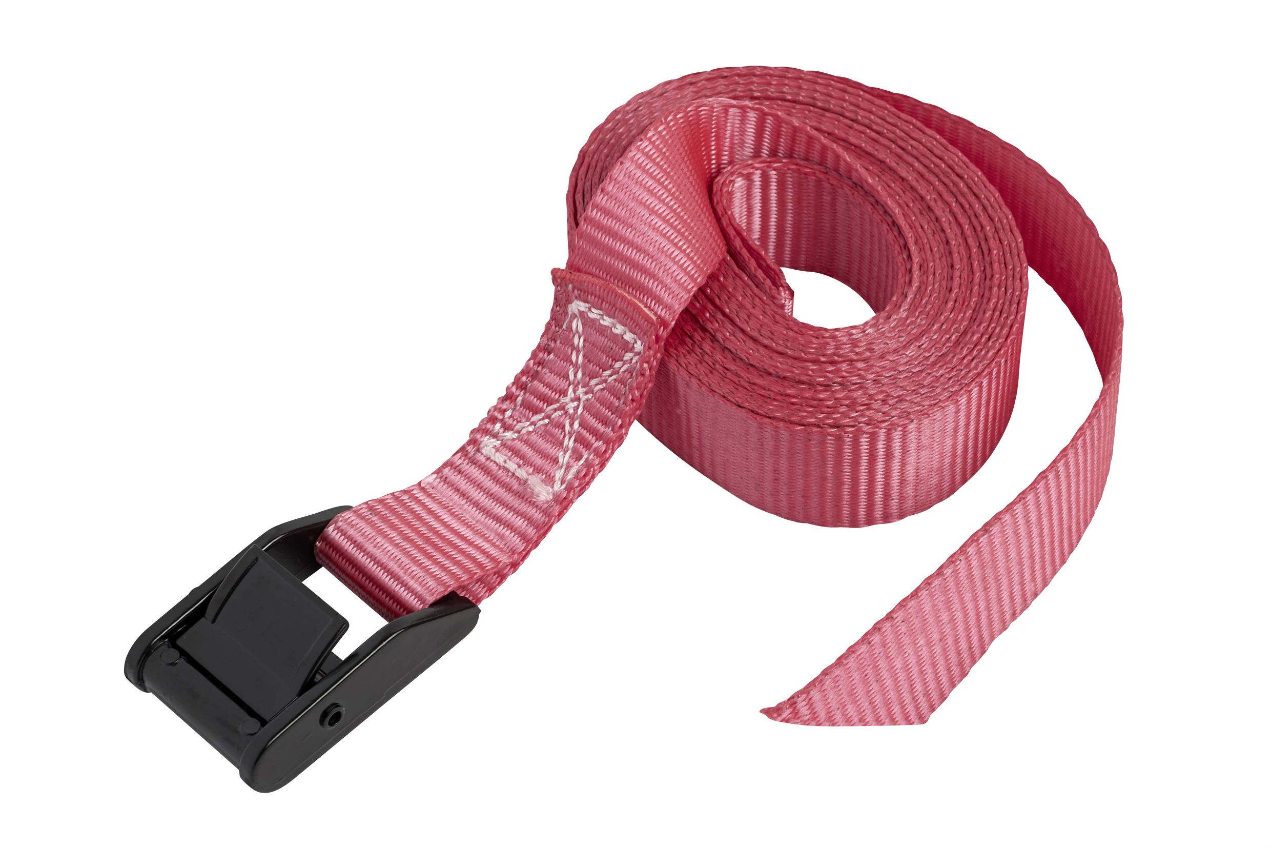 Ironside 100193 Spännband 400 kg, 2-pack 4 m, röd