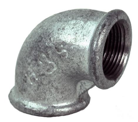 Gelia 3015138022 Rörvinkel 90°, galv, aducerad, inv gg G15x90°