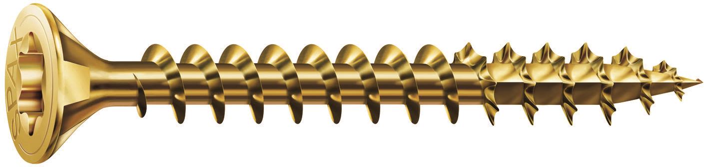 SPAX 0191020500805 Treskrue TFTD, FZY, ETA-12/0114 5 x 80/50 mm, 200-pakk