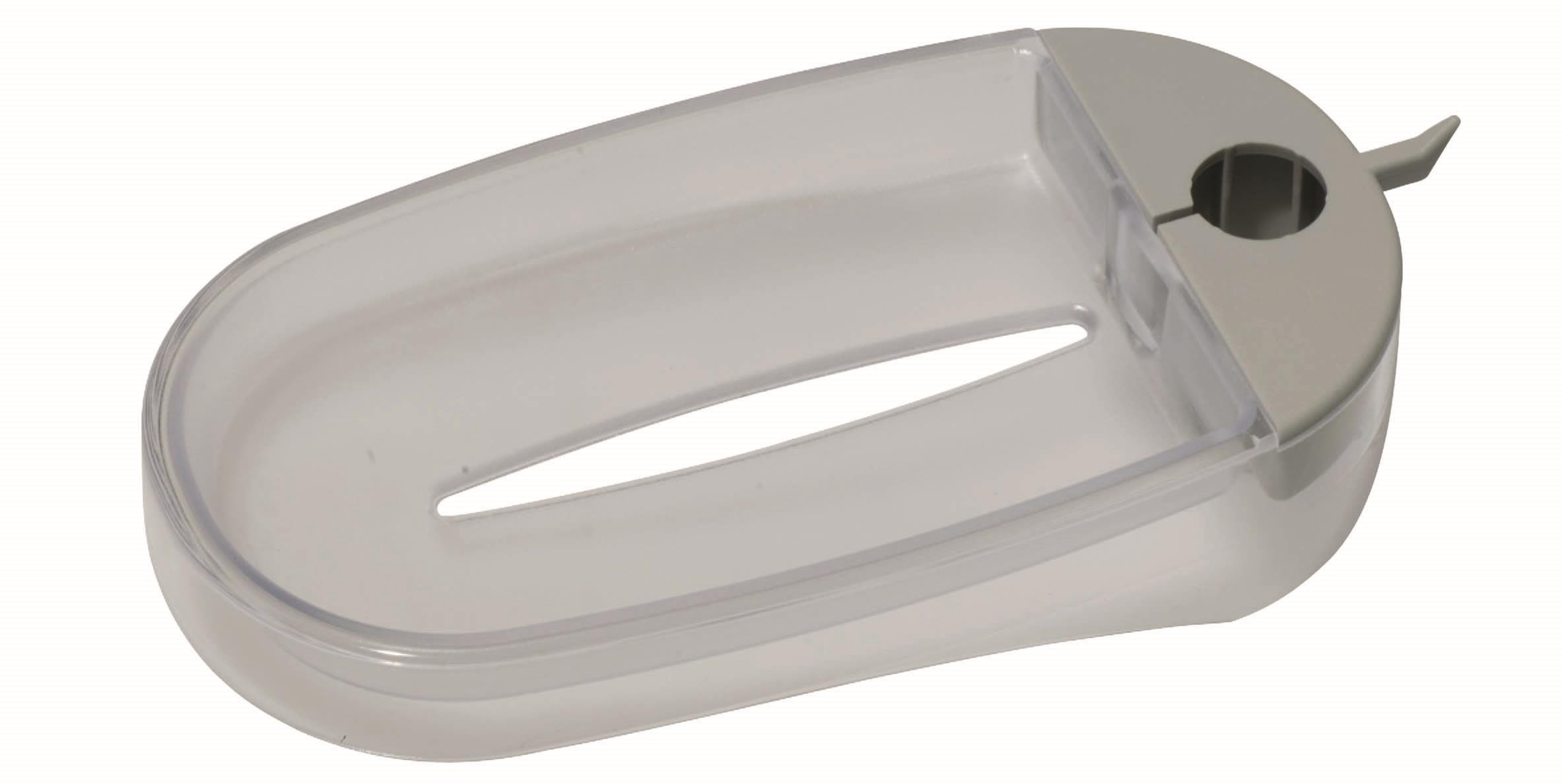 Mora 130908.AE Tvålkopp transparent/krom
