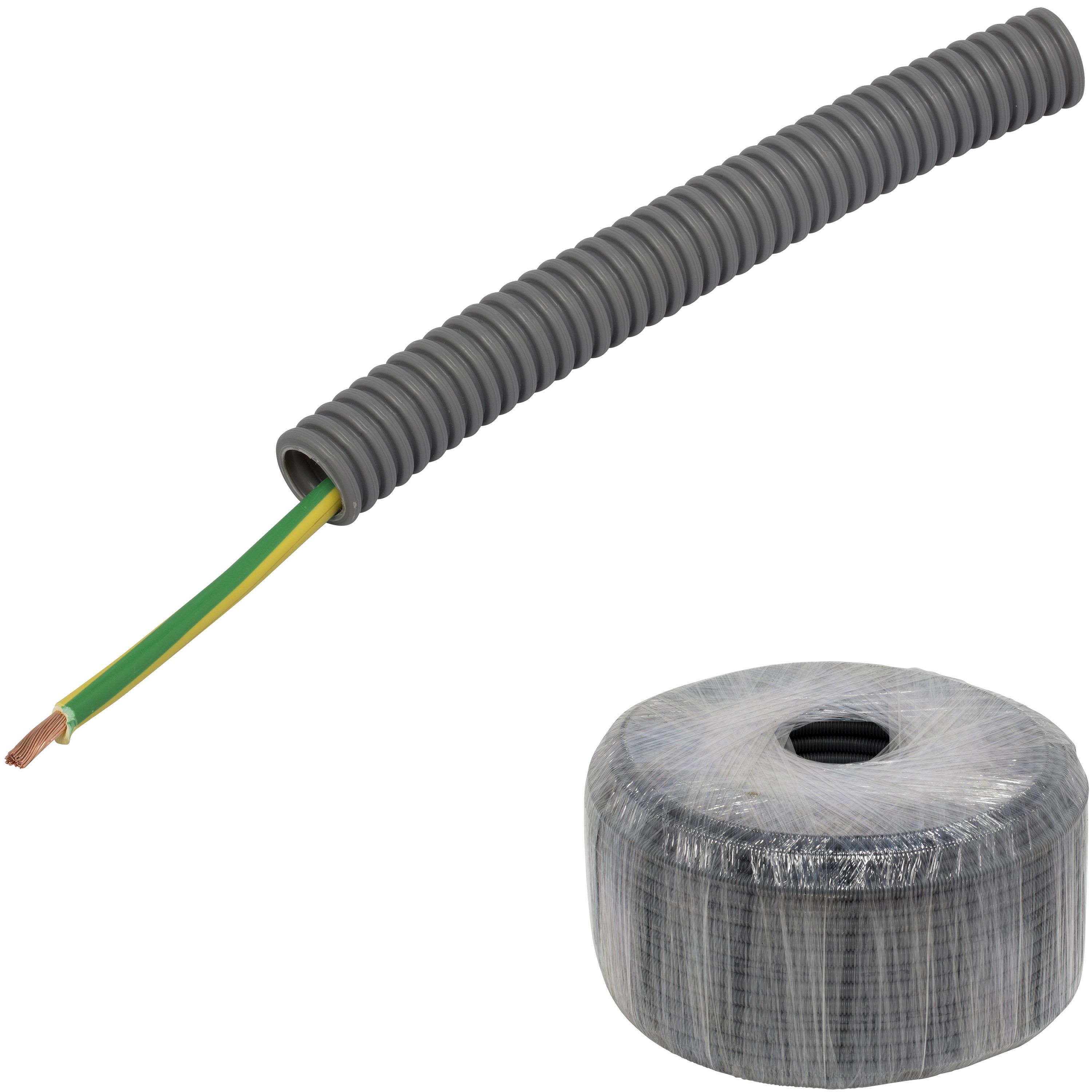 Pipelife RQ G/G PowerFlex Kabel forhåndslagt, 16 mm x 100 m, 1G 6 mm²