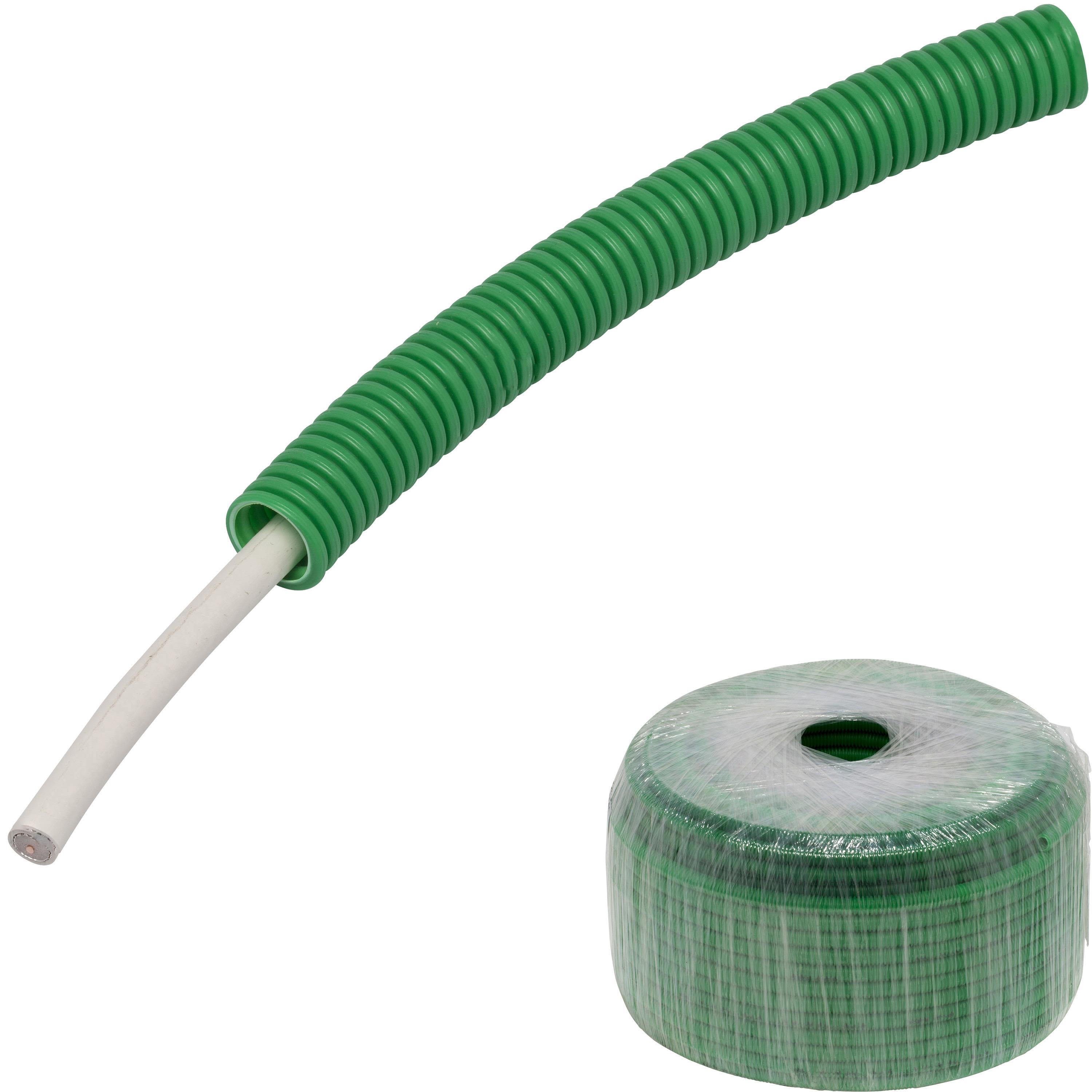 Pipelife KTV PowerFlex Koaksialkabel forhåndslagt, 1,0/4,8 mm², 16 mm x 100 m