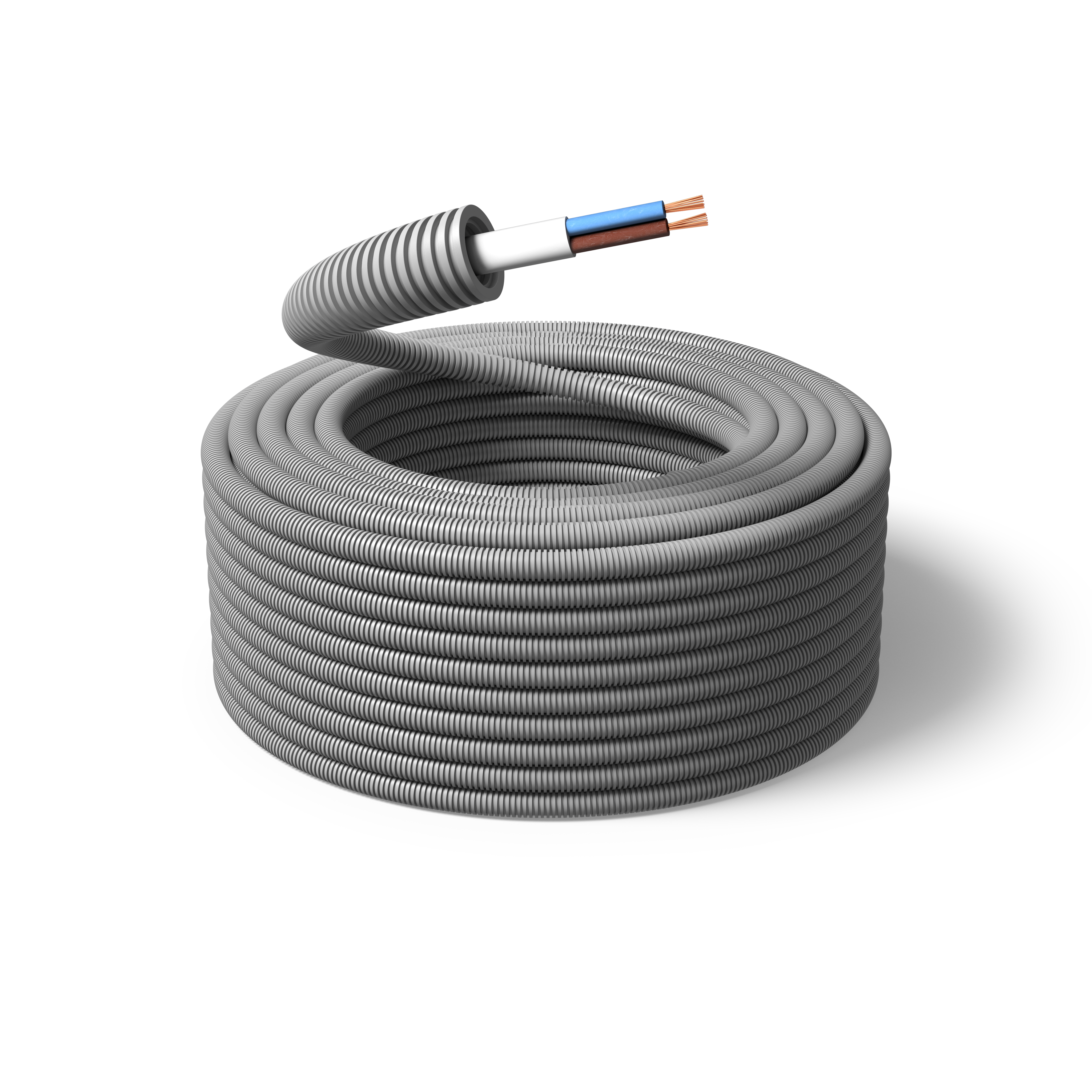 PM FLEX FKX Kabel forhåndslagt, 16 mm x 100 m, 2 x 1,5 mm²