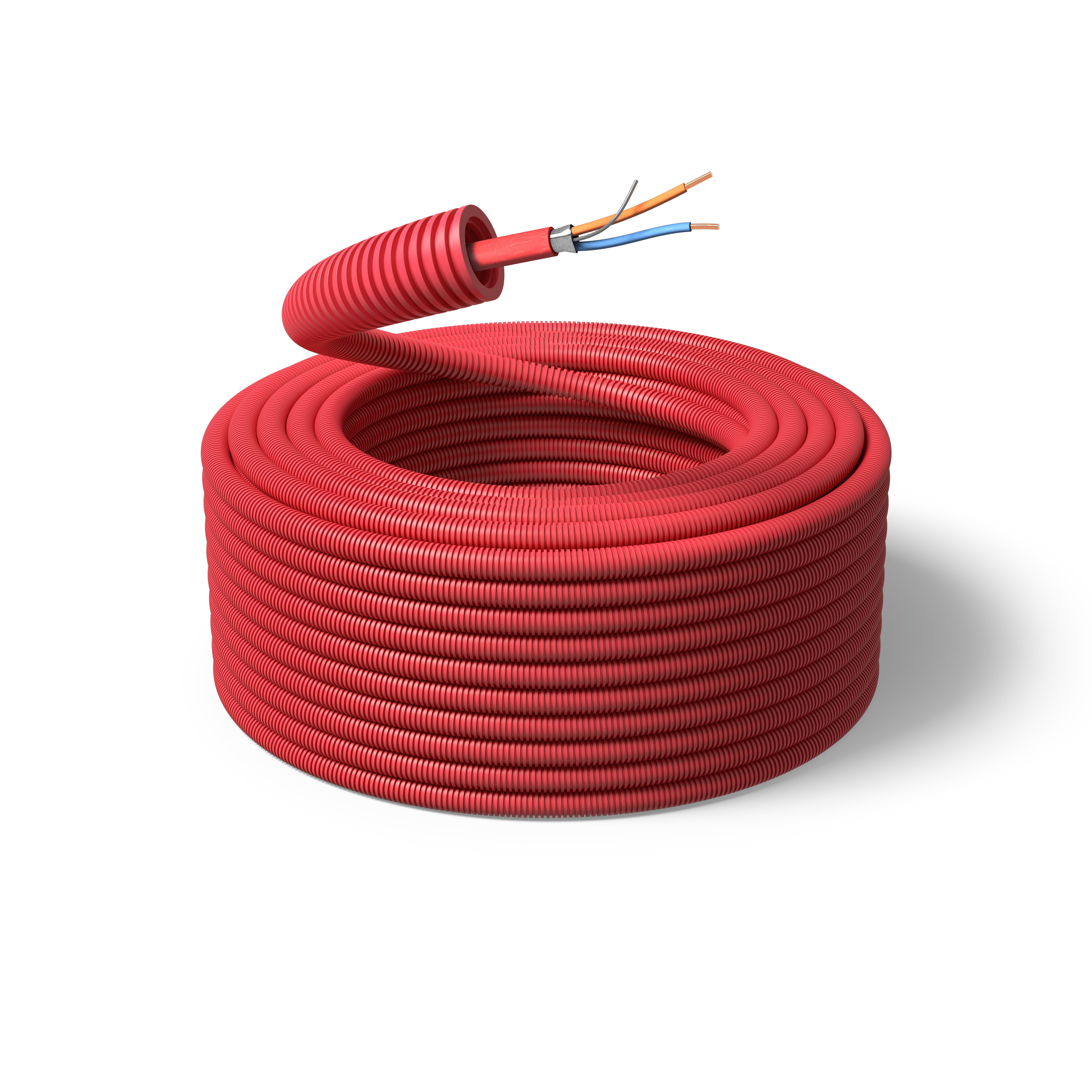 PM FLEX FP200 Gold Larmkabel fördragen, 100 m, 2x1 mm, brandresistent