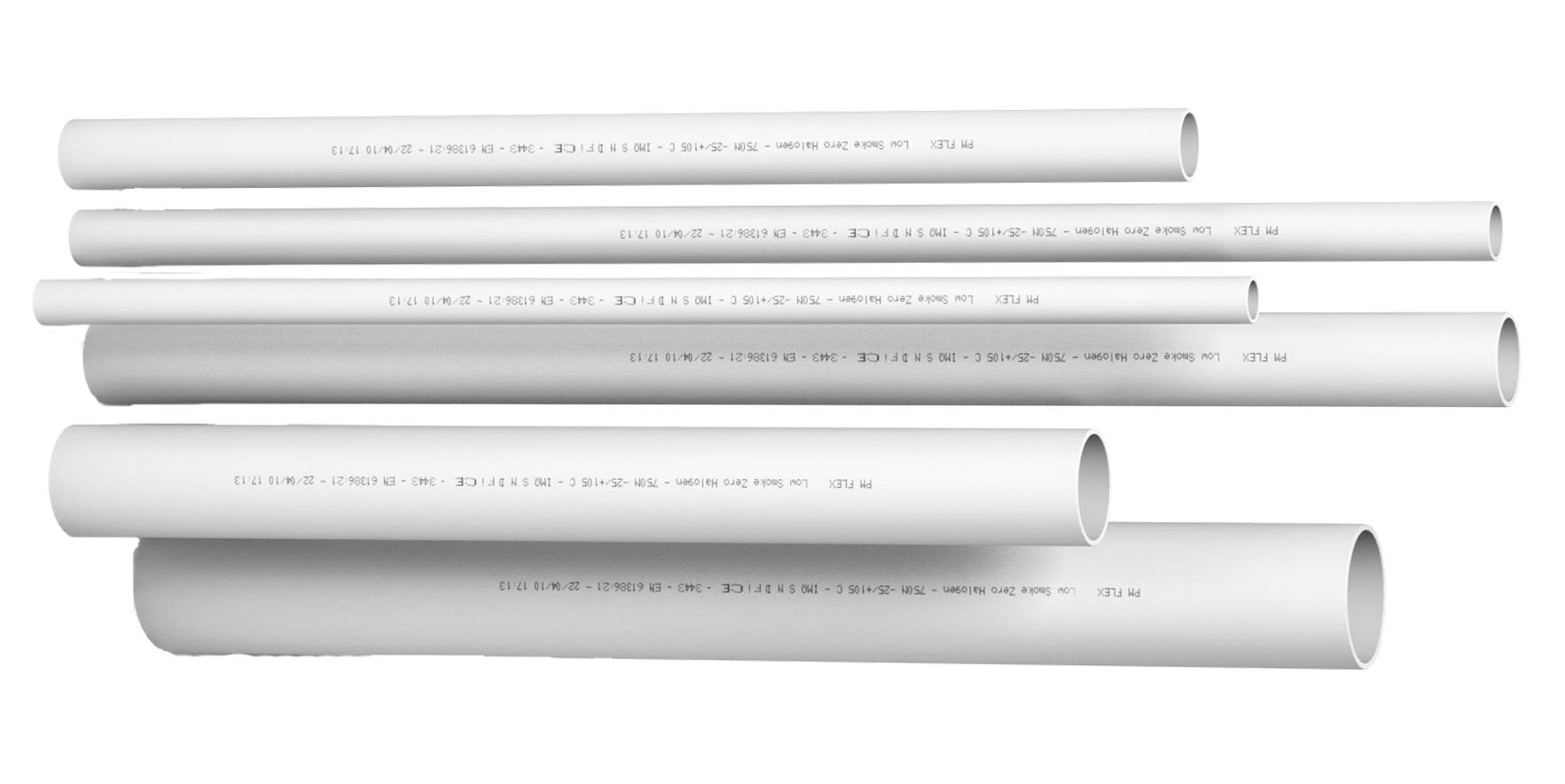 PM FLEX 1416746 Installationsrör halogenfri, böjbar 3 m, 40 mm