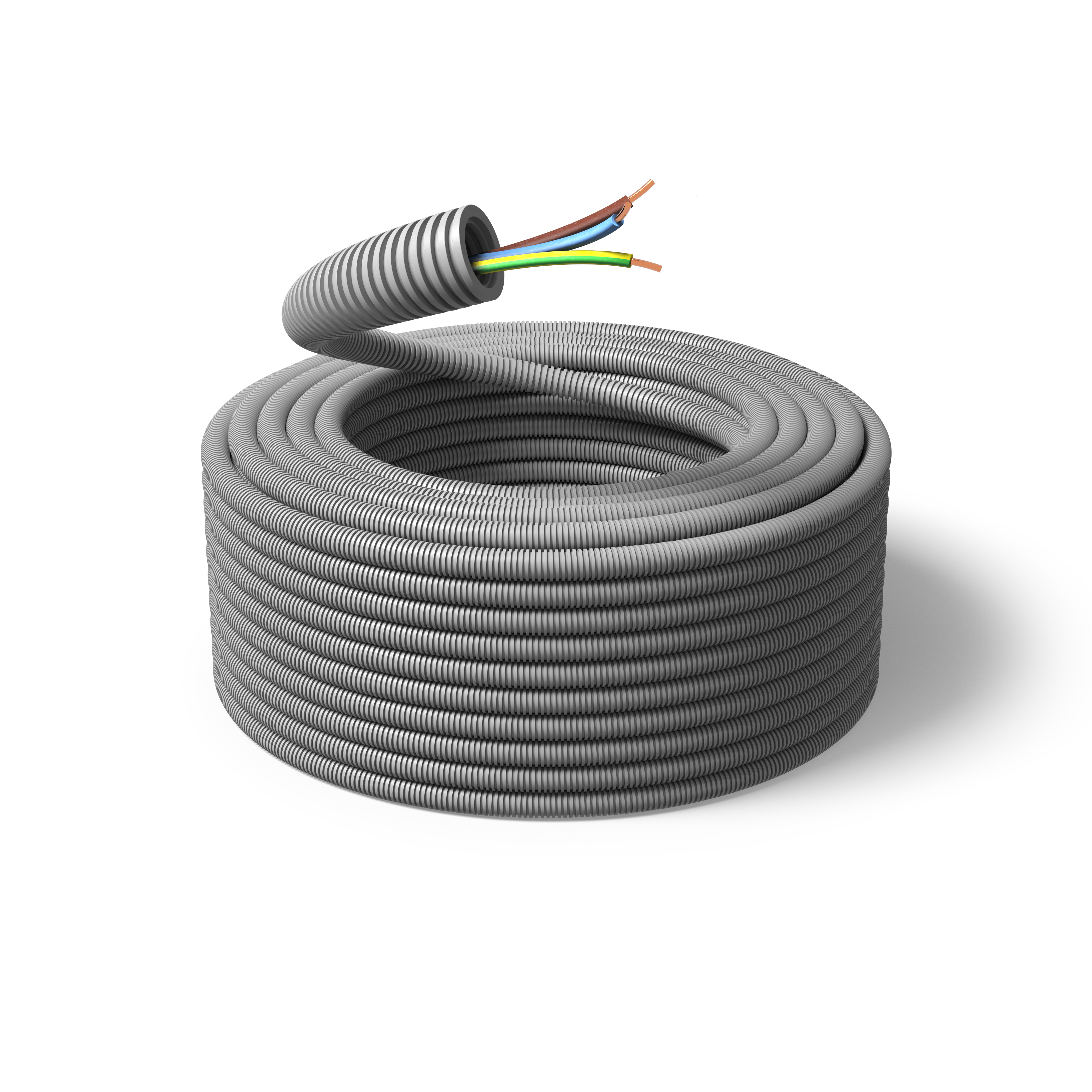 PM FLEX EQ Kabel forhåndslagt, 100 m 3G 1,5 mm², ytre Ø 16 mm