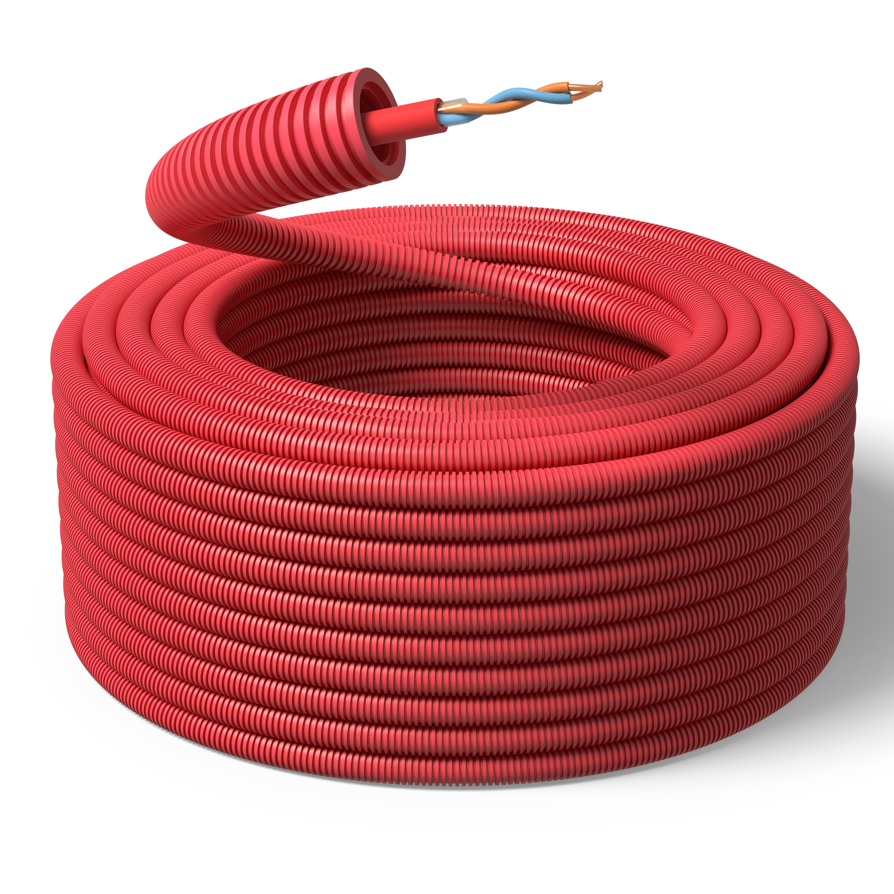 PM FLEX ELQYB Kabel forhåndslagt 16 mm x 100 m, 2 x 1 mm²