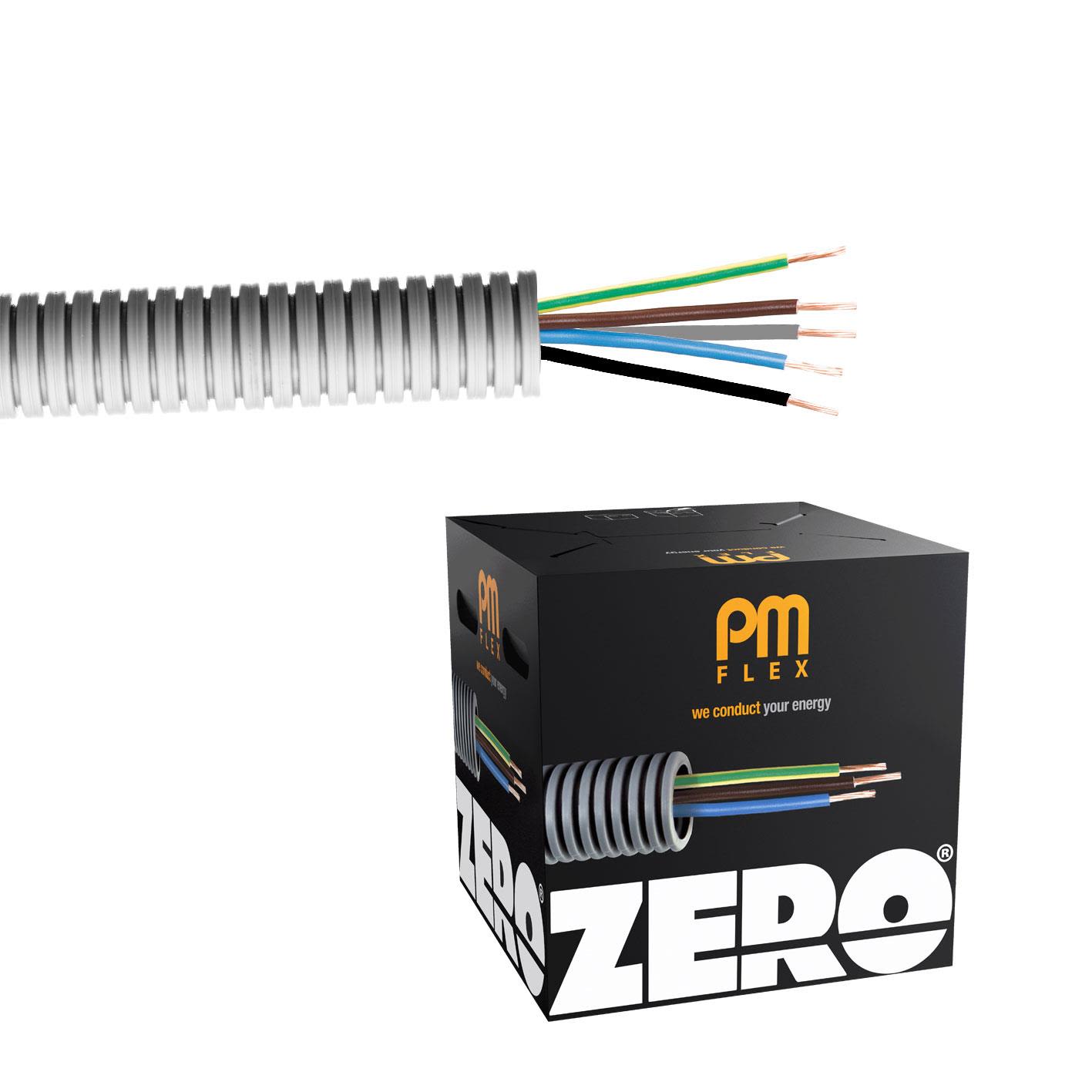 PM FLEX FK ZERO Kabel forhåndslagt, 16 mm x 100 m 5G 1,5 mm²