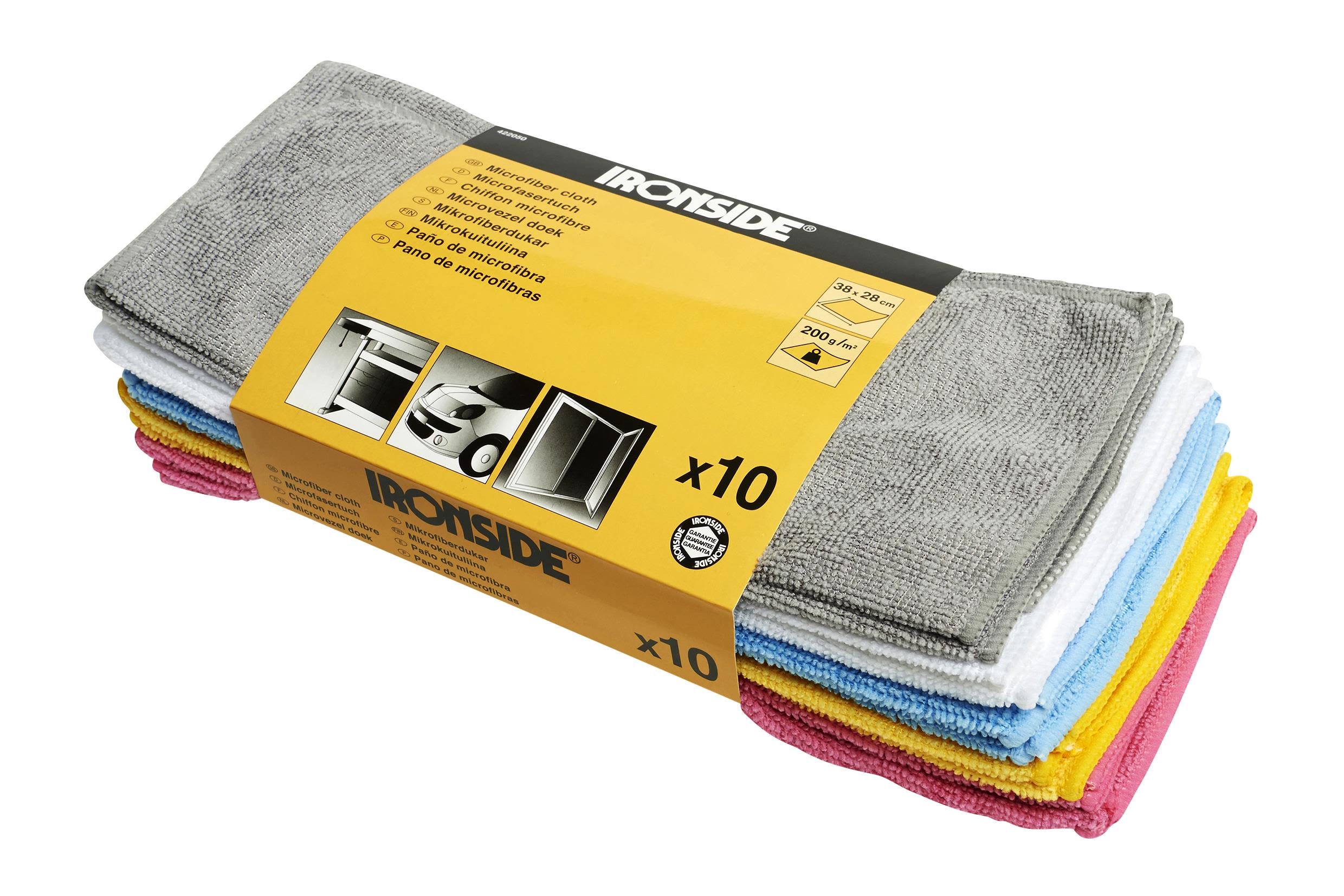 Ironside 422050 Microfiberduk 10-pack
