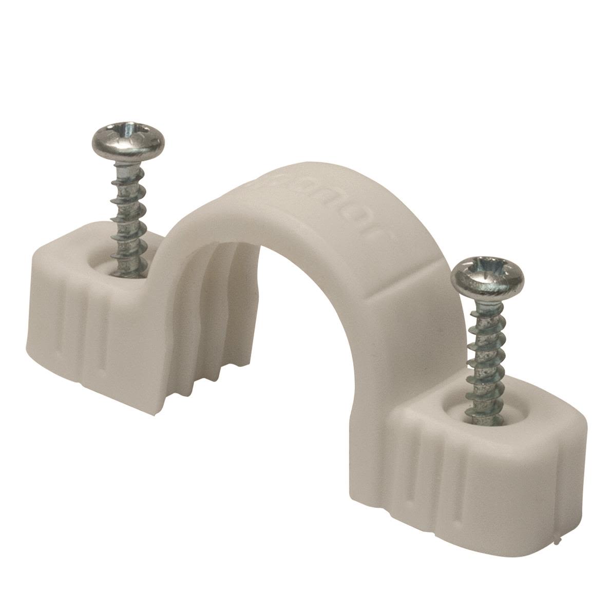 Uponor 1897939 Klammer vit Enkel 25 mm