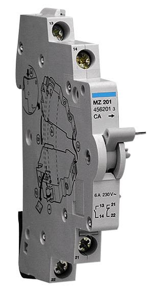 Hager MZ201 Hjälpkontakt 230V, 6A