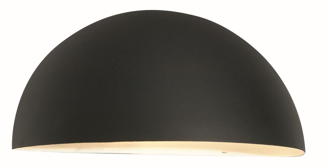 Norlys - Paris E27 Utendørs Vegglampe Stor Svart