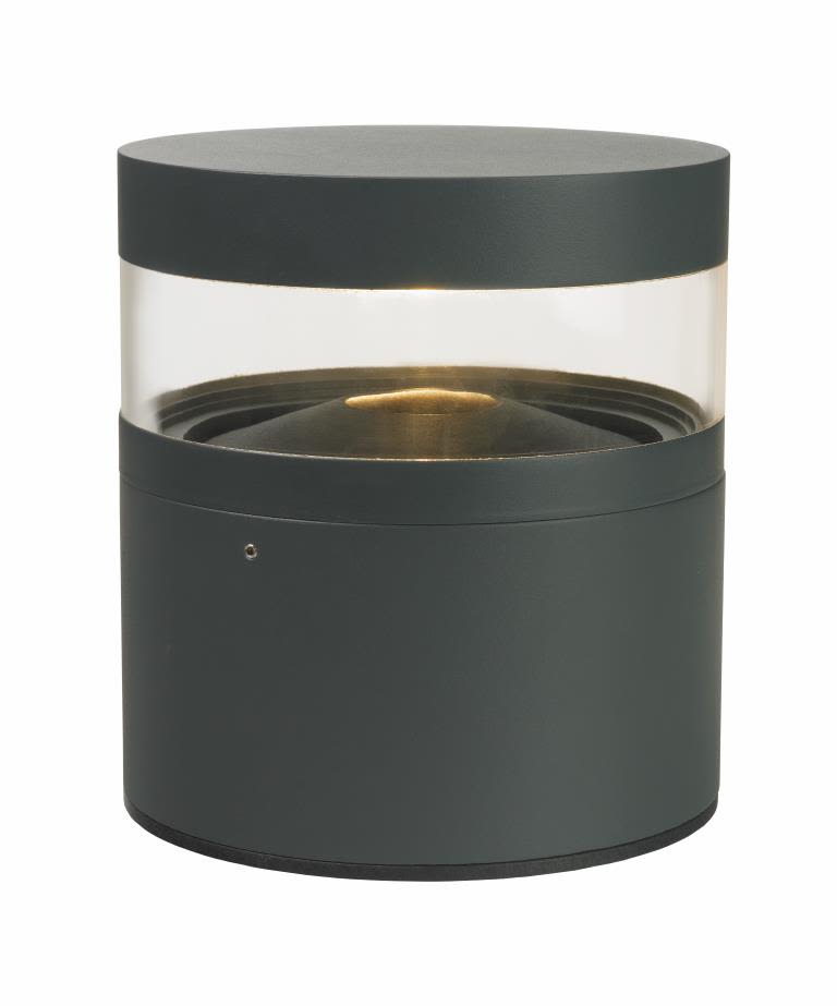 Norlys Stavanger 1247 Pollare 280 mm, LED, IP65, 3000K, 750 lm Grafit