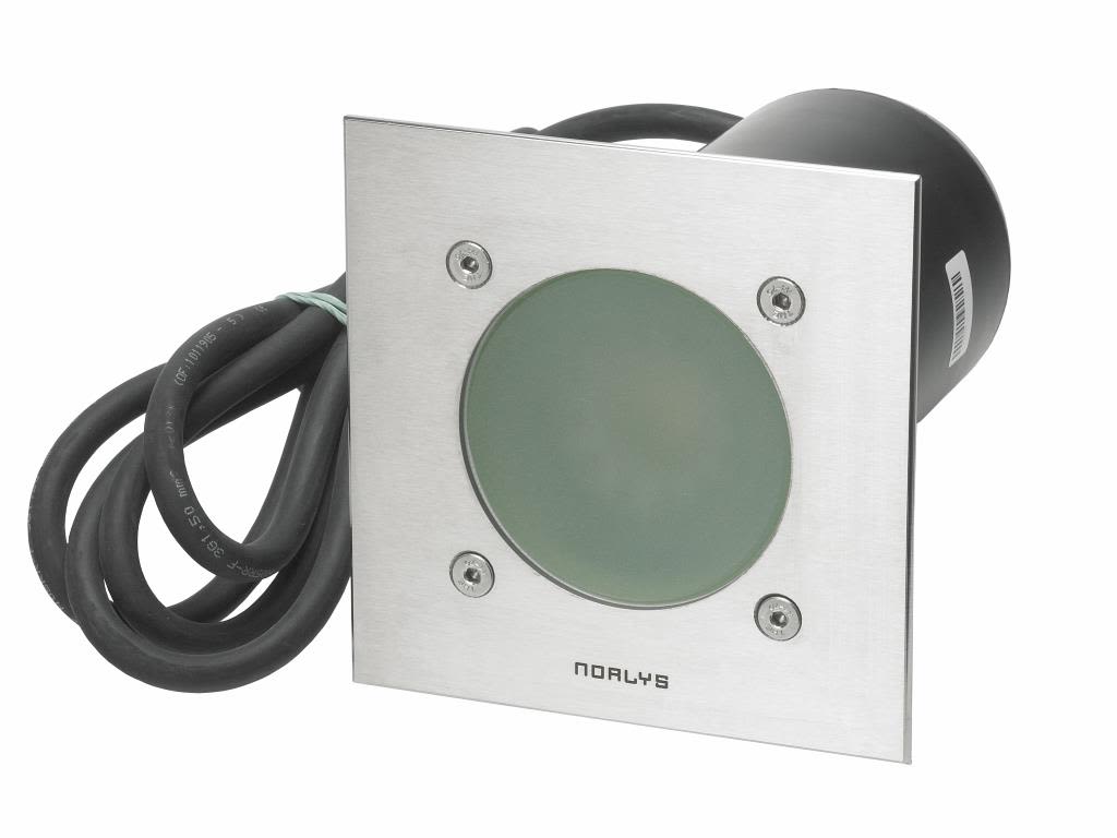 Norlys Rena 1555 Bakkearmatur 5,5 W, 3000 K, GU10, firkantet
