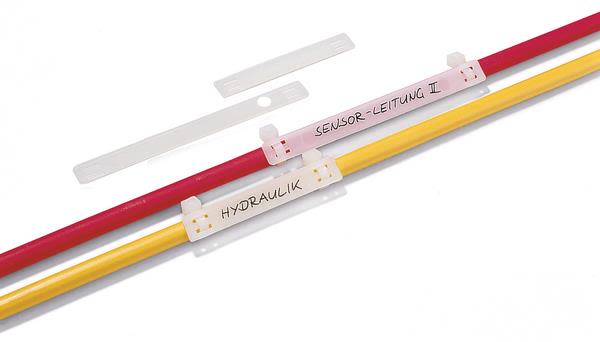 Hellermann Tyton 151-41319 Hållare vit plast, 100-pack 100 mm