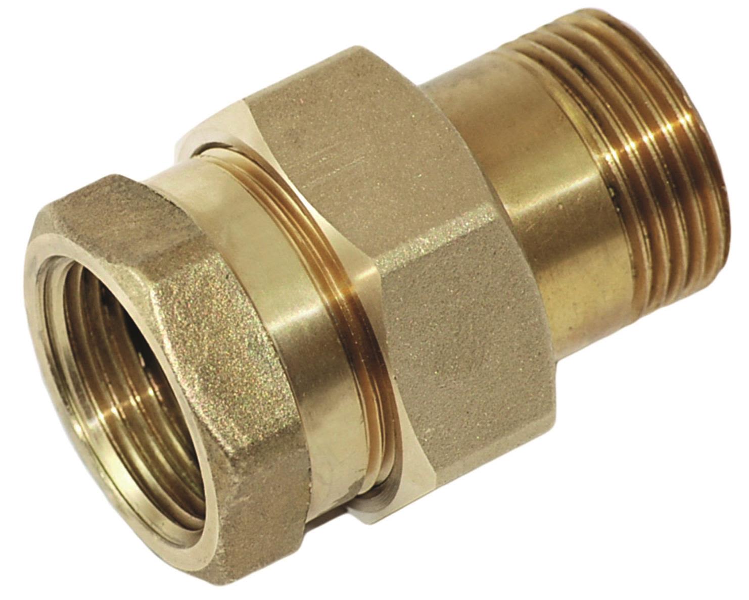 TA 50015040 Radiatorkoppling rak, gul G40