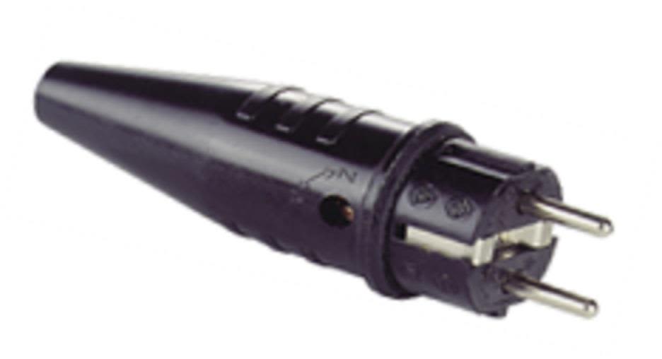 ABL 1129190 Stickpropp gummi, jordad, brytskydd, IP44