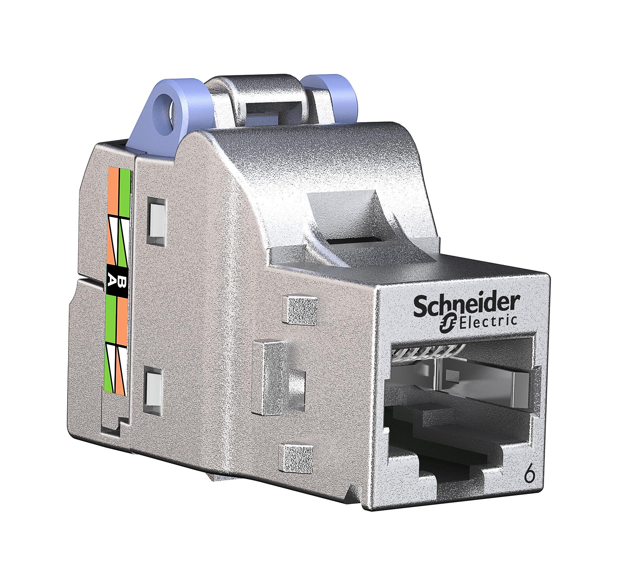 Schneider Electric Actassi S-One DPM Kat 6 STP Modularjack Avskärmad 12 st.