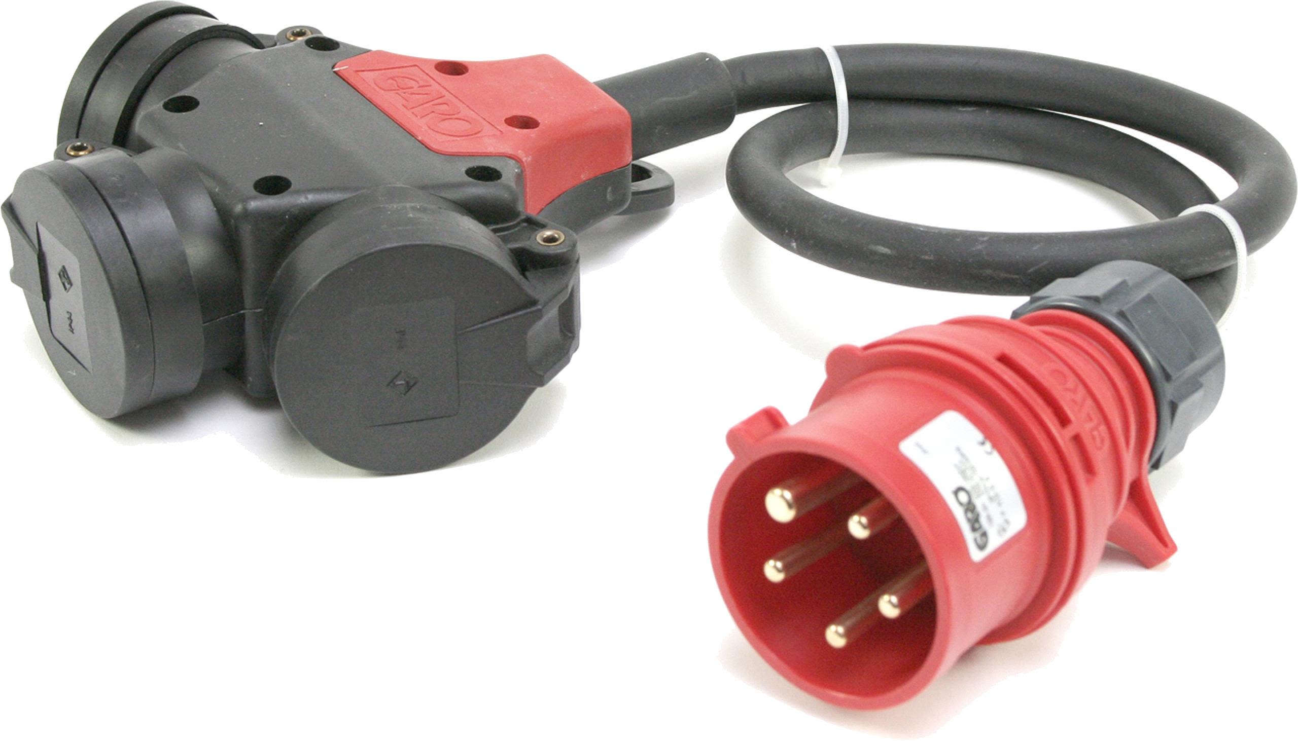 Garo Elflex G-U 400-05 Grenuttag 400-230V, 3-vägs, 0.8 m