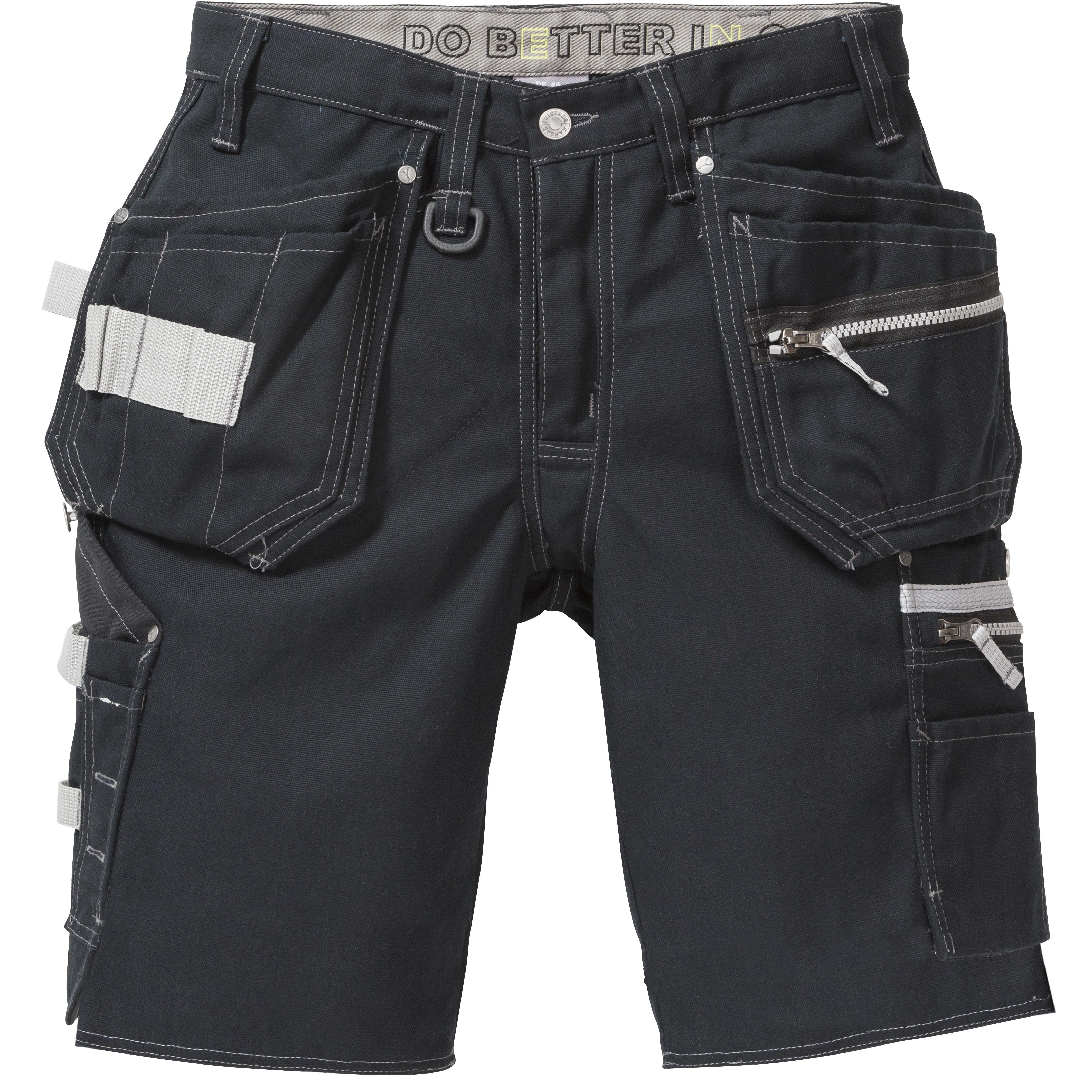 Fristads 2102 CYD Arbeidsshorts svart Svart
