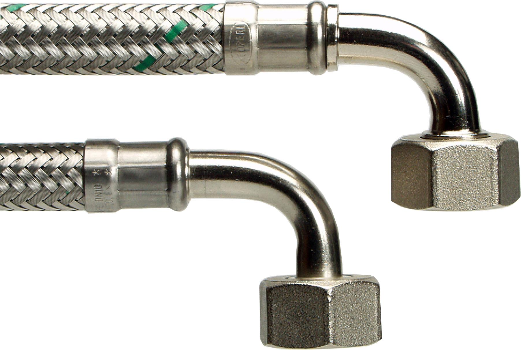 Neoperl 8190893 Anslutningsslang 15x15 vinkel/vinkel, 800 mm