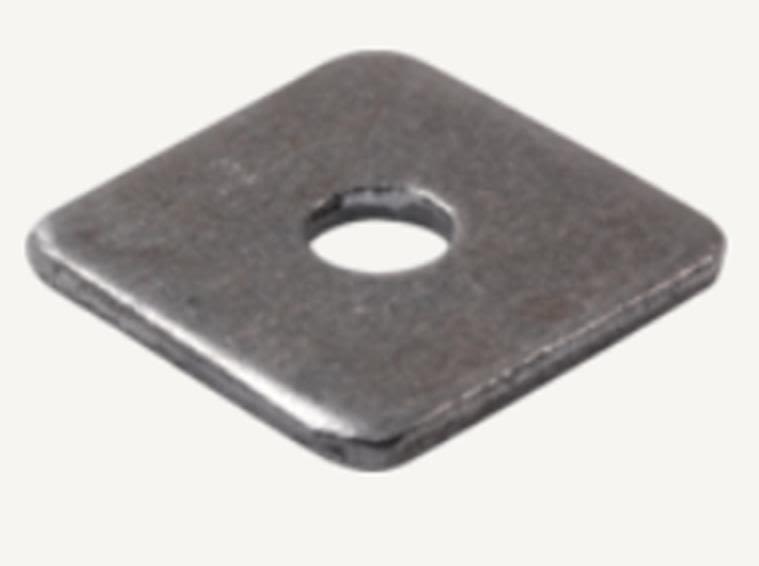 Arvid Nilsson 83024080 Firkantskive S4B, HV100, DIN 436 26 x 80 x 6 mm, 50-pakning