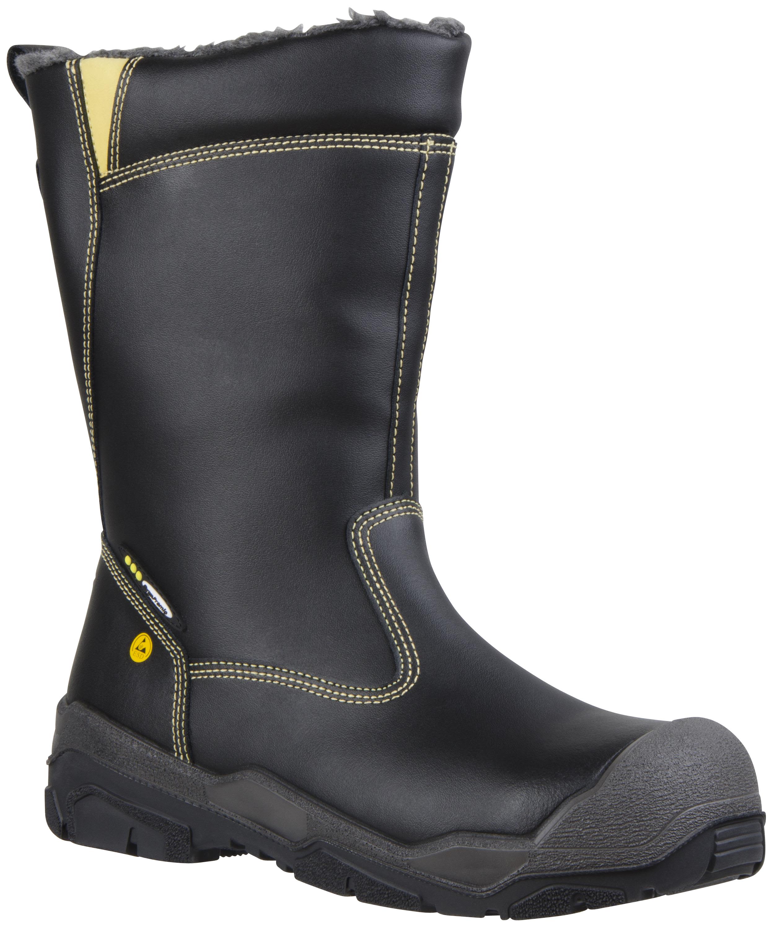 1898 Winter King Vernestøvel S3, svart, varmfôret 43