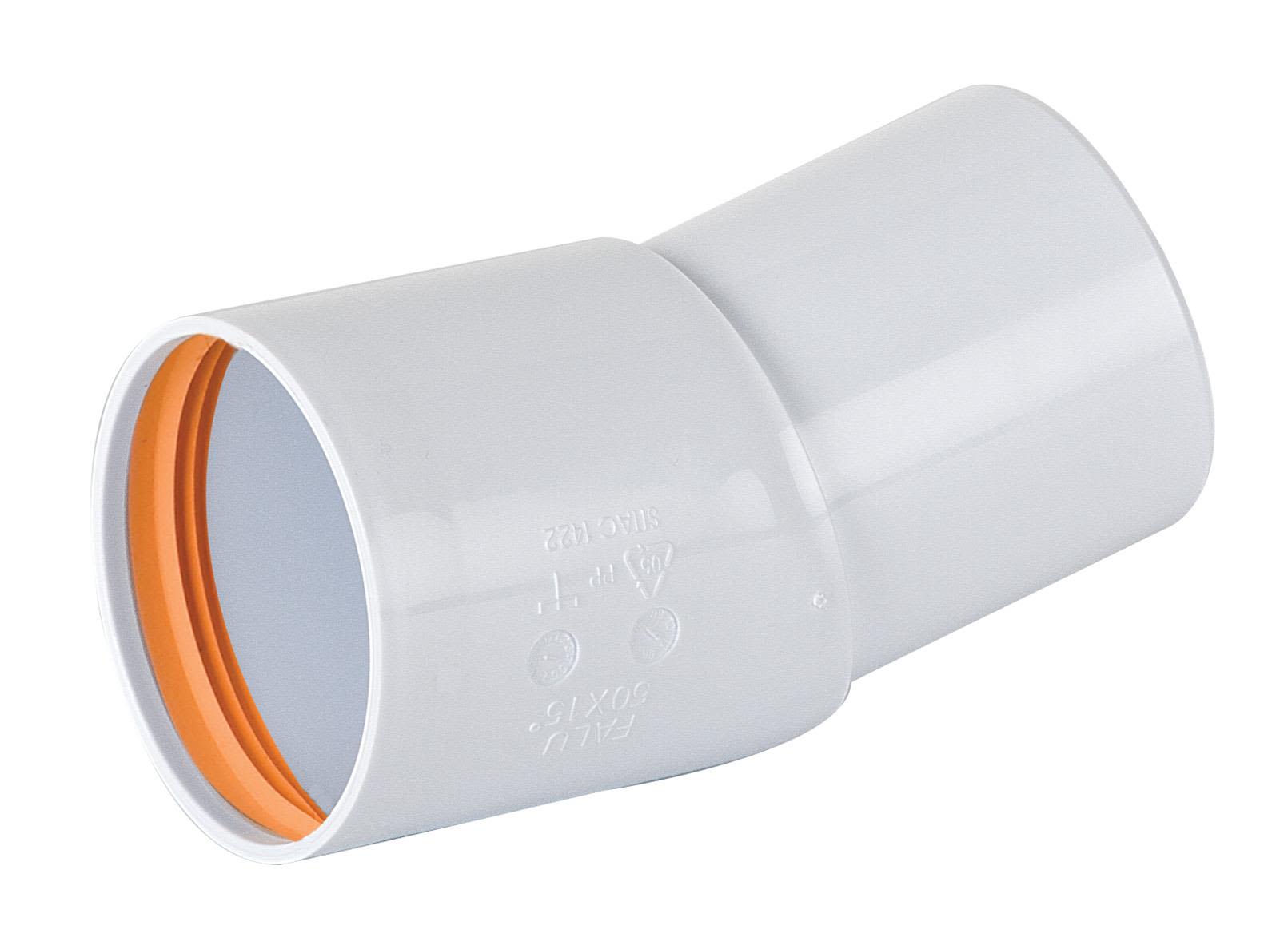 Faluplast 2910366V Böj 15°, 50 mm