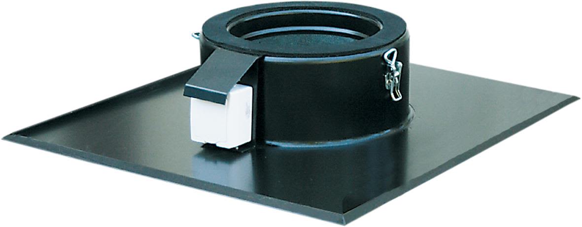 Östberg TGÖ Takgenomföring svart, plan