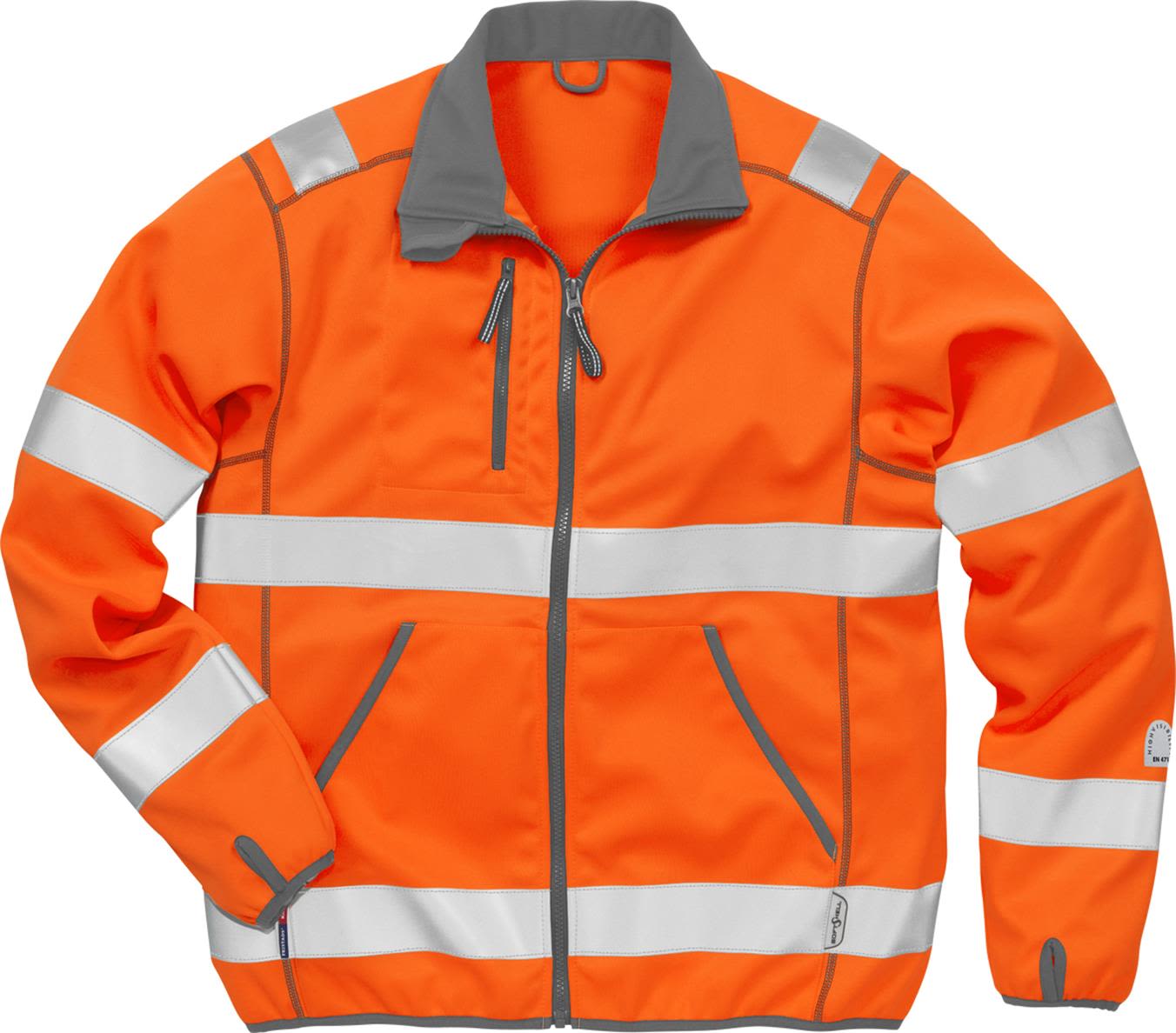 Fristads 4840 SSL Softshelljakke varsel, oransje Varsel, Oransje