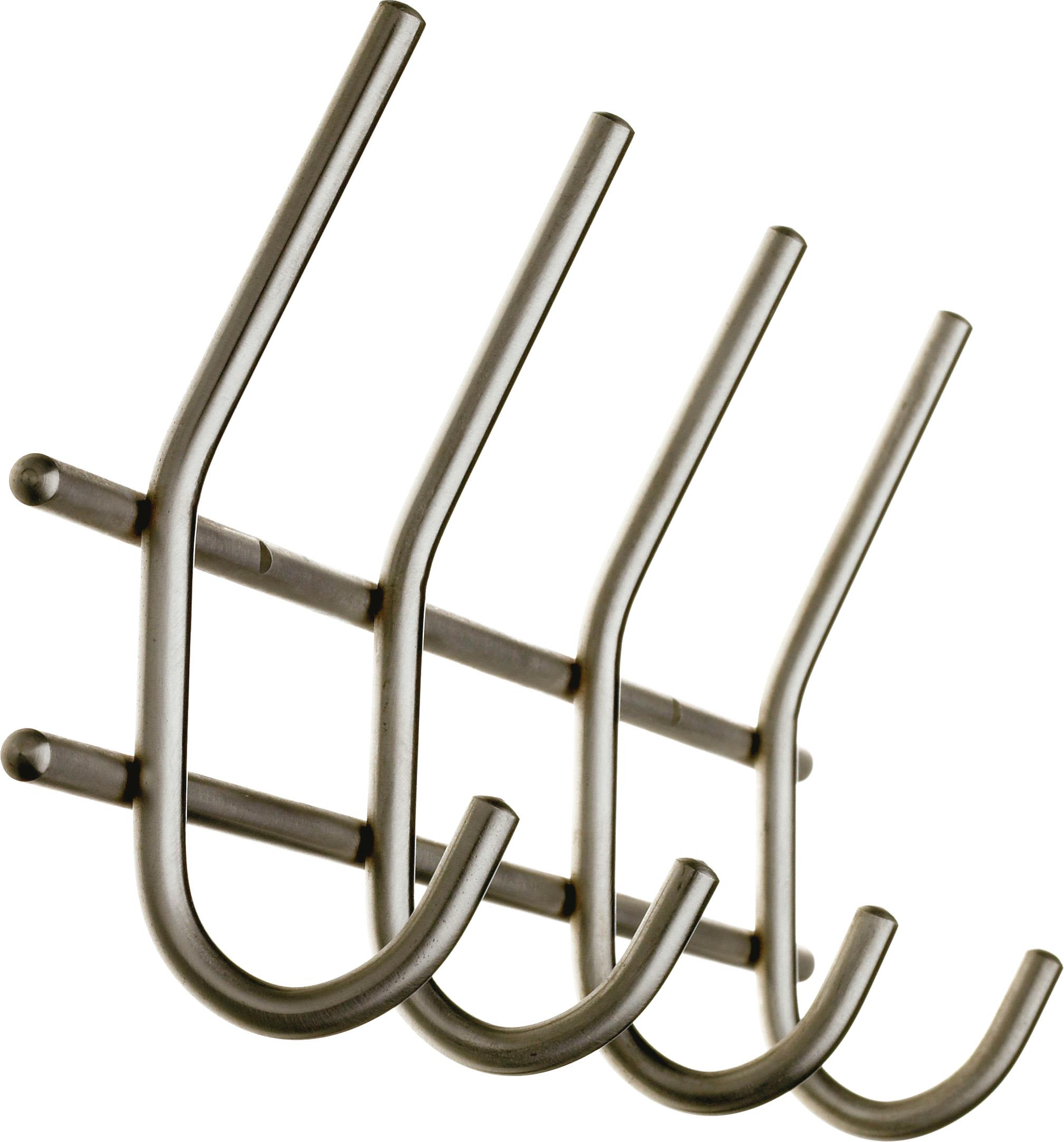 Habo 18256 Bøjle 4 kroge, med skrue