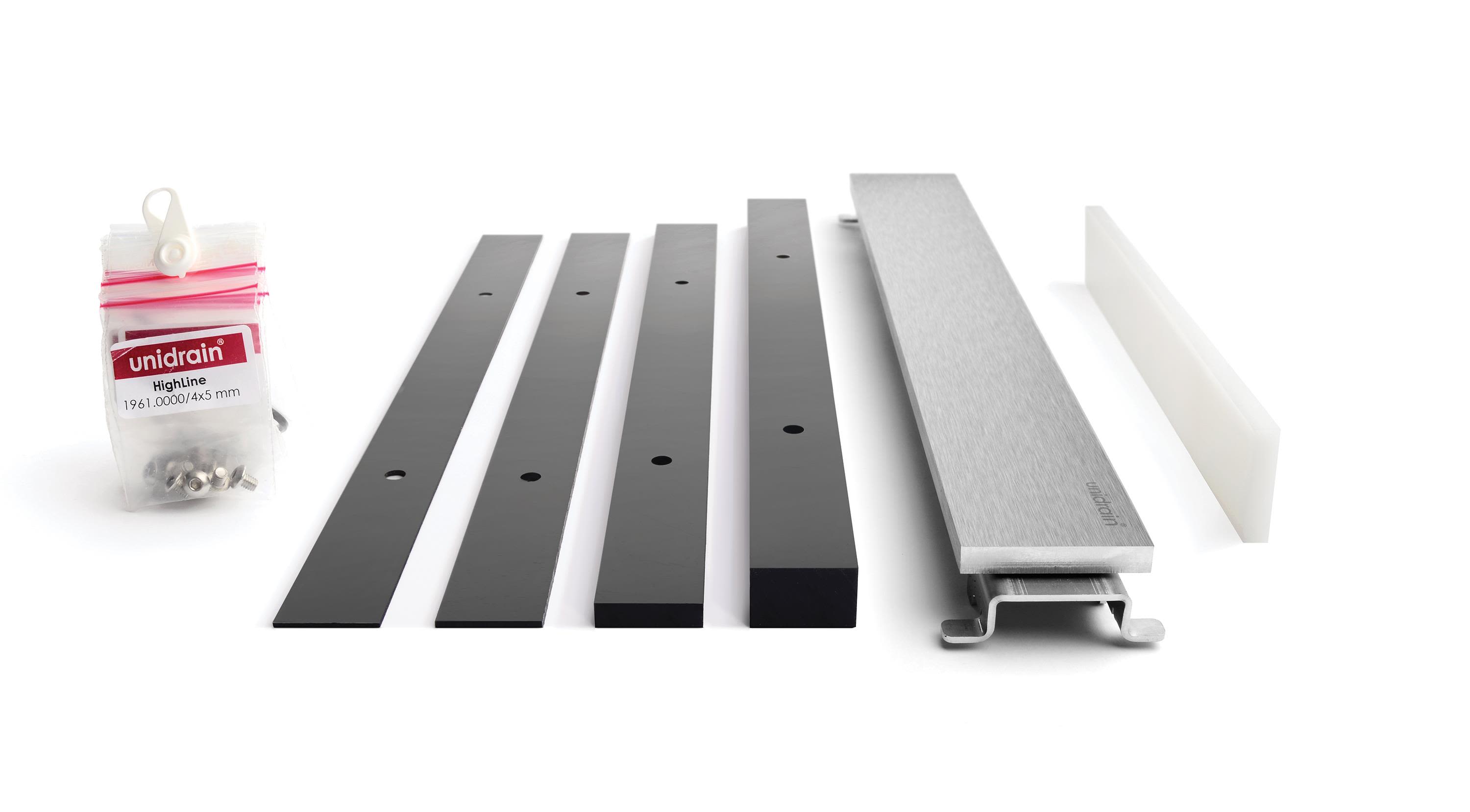 Unidrain 900 mm HighLine Panel uden ramme til rendeafløbsarmatur