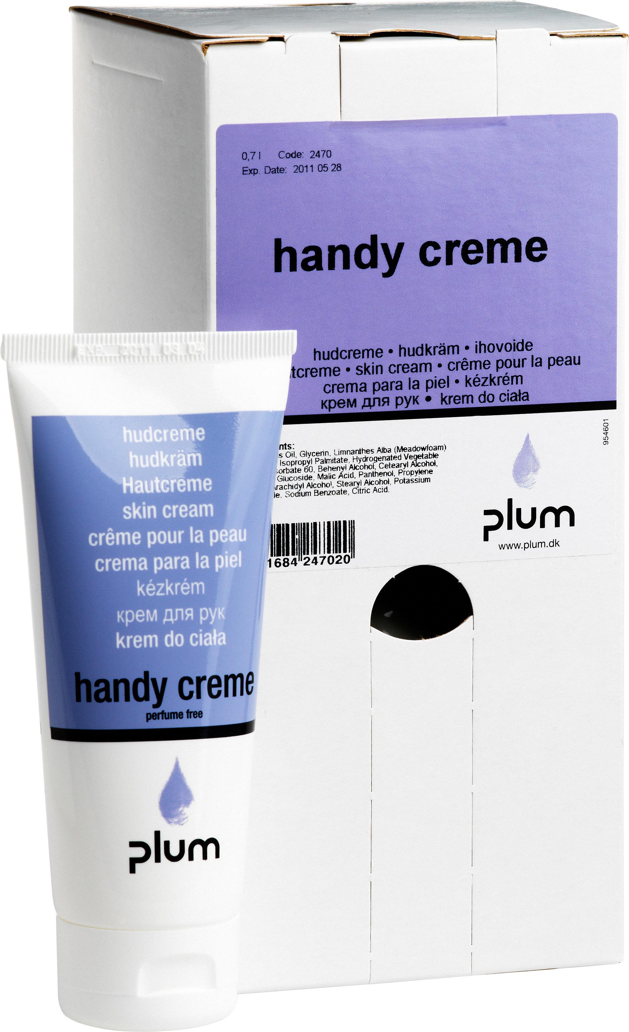 Plum Handy Creme Fugtighedscreme 700 ml, pose-i-æske