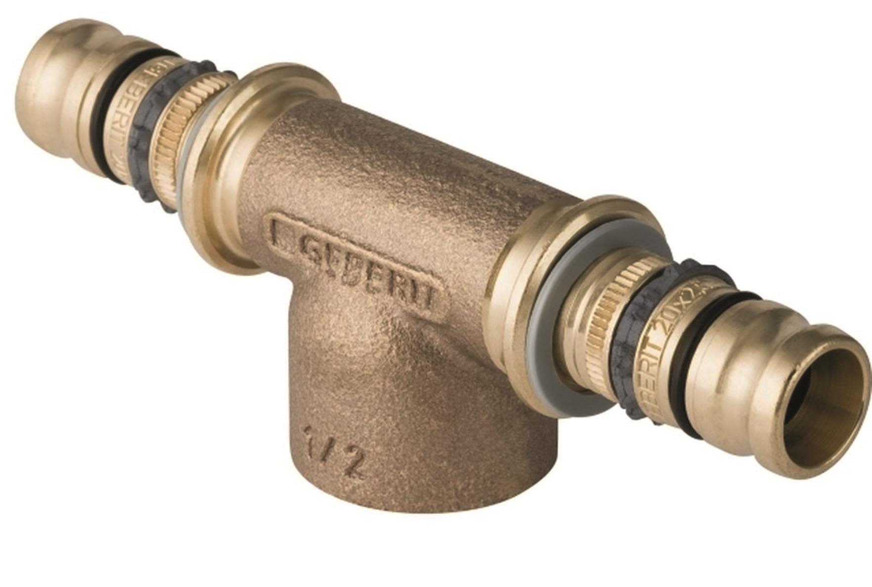Geberit 1875098 T-rör invändig gänga 26 x 15 x 26 mm